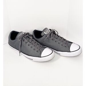Converse Chuck Taylor High Street Sneaker Low Top Gray Oxfords Skater Men's 11